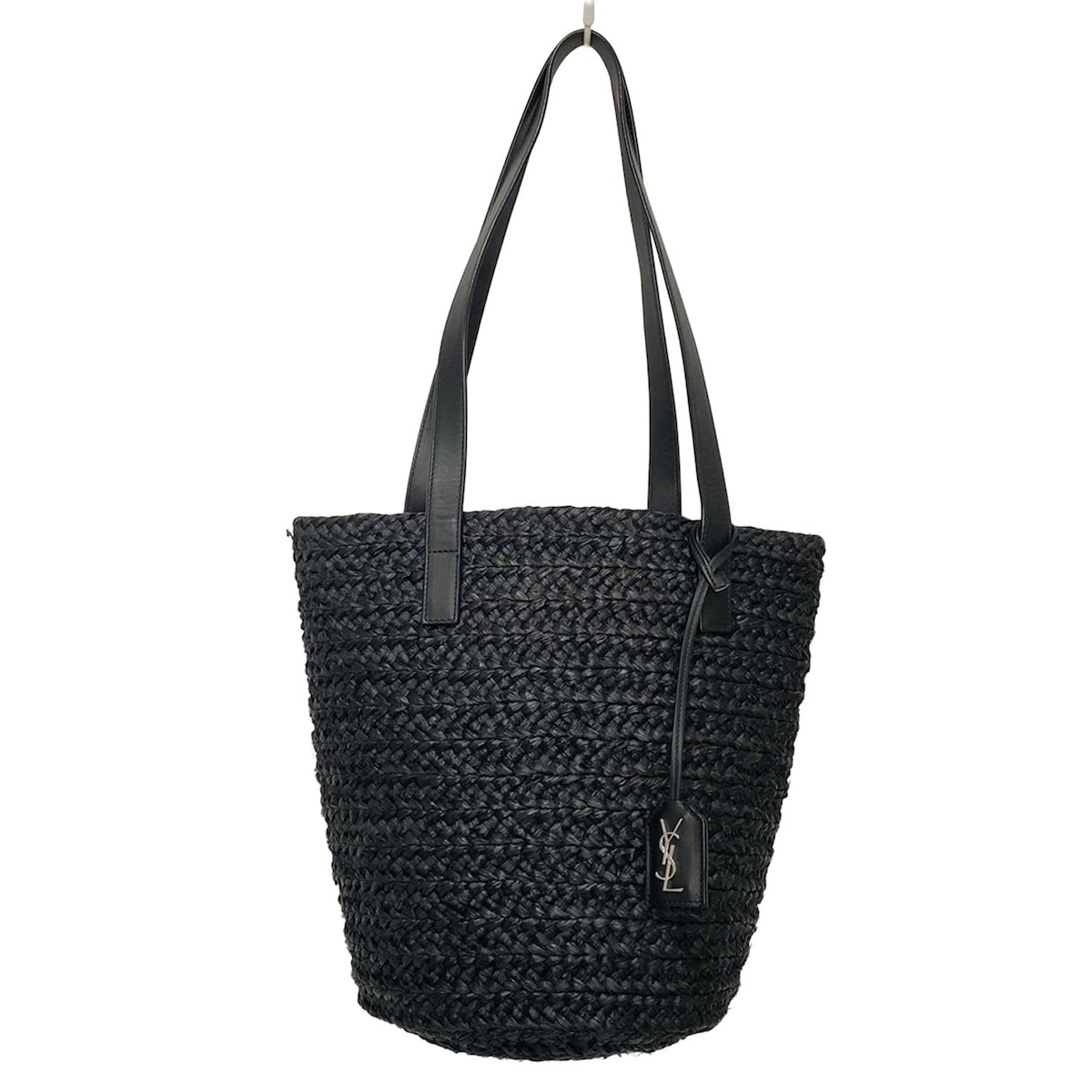 SAINT LAURENT ブラック かごバッグ SAINT LAURENT サンローラン カゴバッグ/ショルダーバッグ