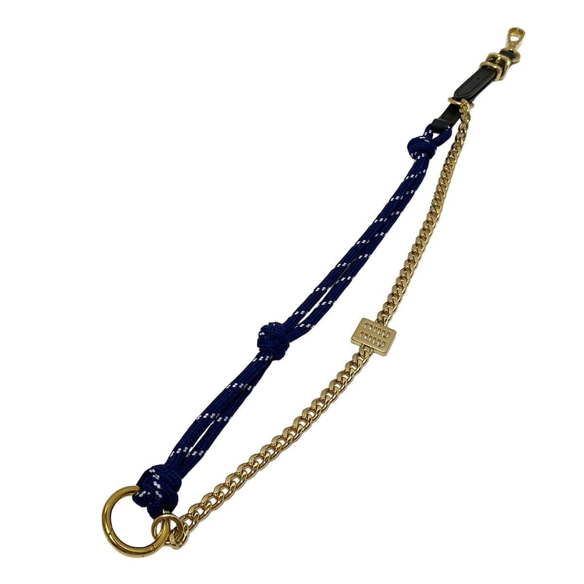 miumiu チャーム　ビジュー　スワロフスキー　美品　ケース付き　キーリング miumiu チャーム ビジュー スワロフスキー 美品 ケース付き