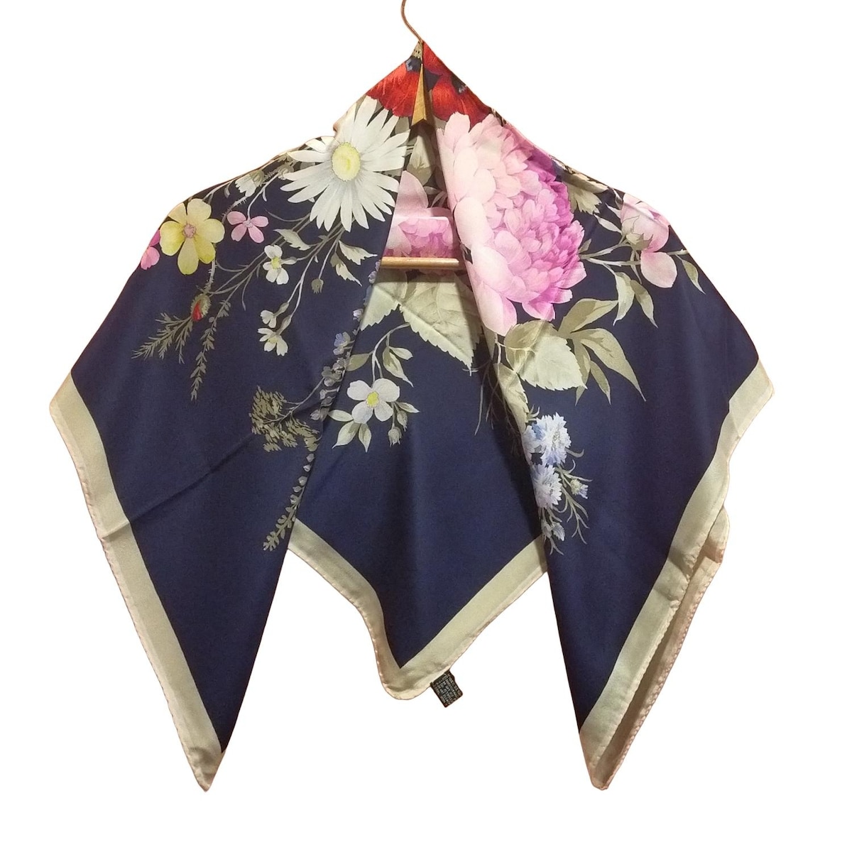 楽天市場】【LEONARD】レオナール スカーフ ストール 花柄 大判 シルク