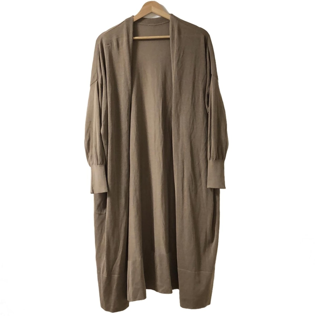 ミューズ　ドゥーズィエムクラス　シルク混　カーディガン　ブラウン Deuxieme Classe ドゥーズィエムクラス MUSE de Silk Cotton