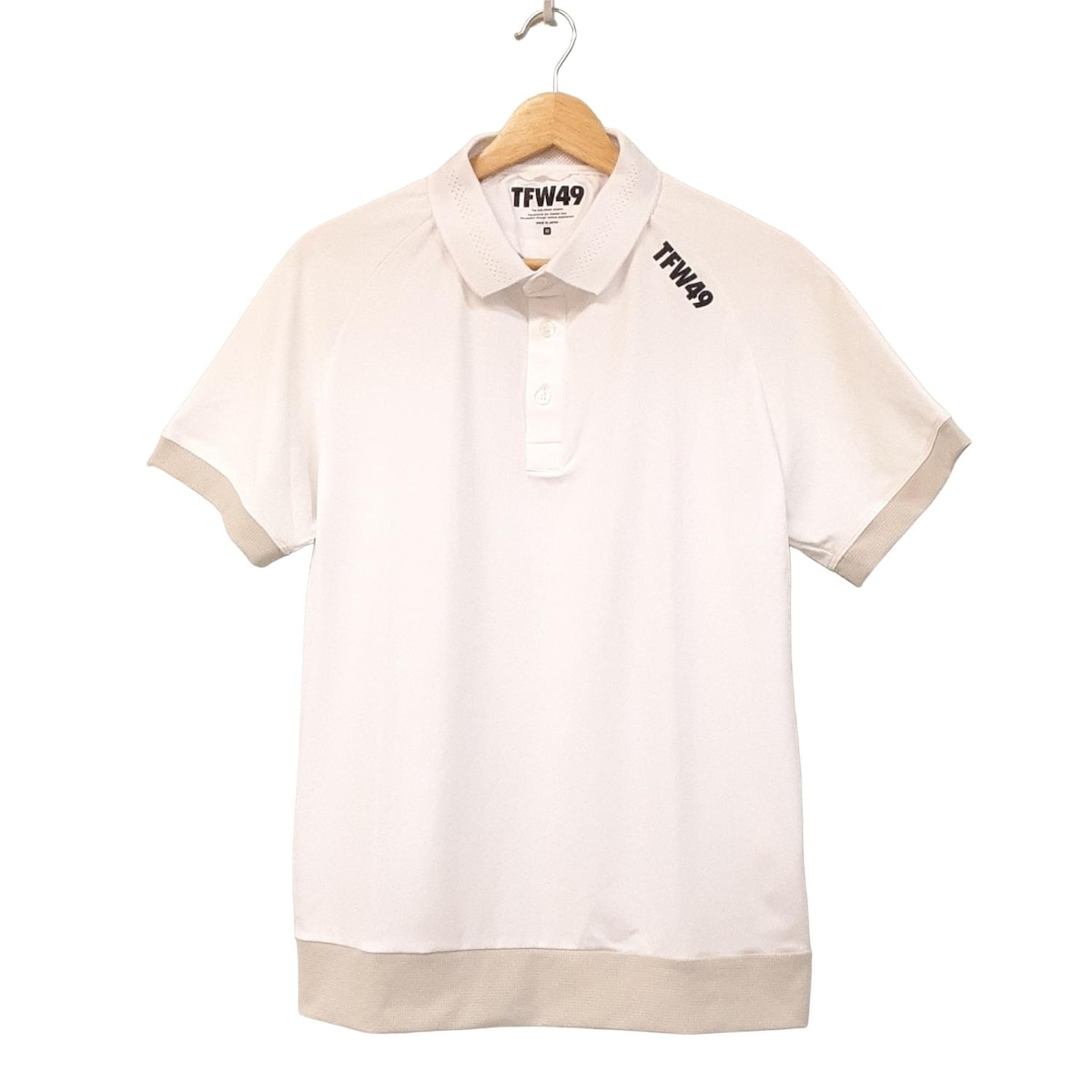 新品未使用　TFW49 半袖　ポロシャツ　S TFW49 メンズ 半袖ポロシャツ (M)(L)(LL) junhashimoto ジュン