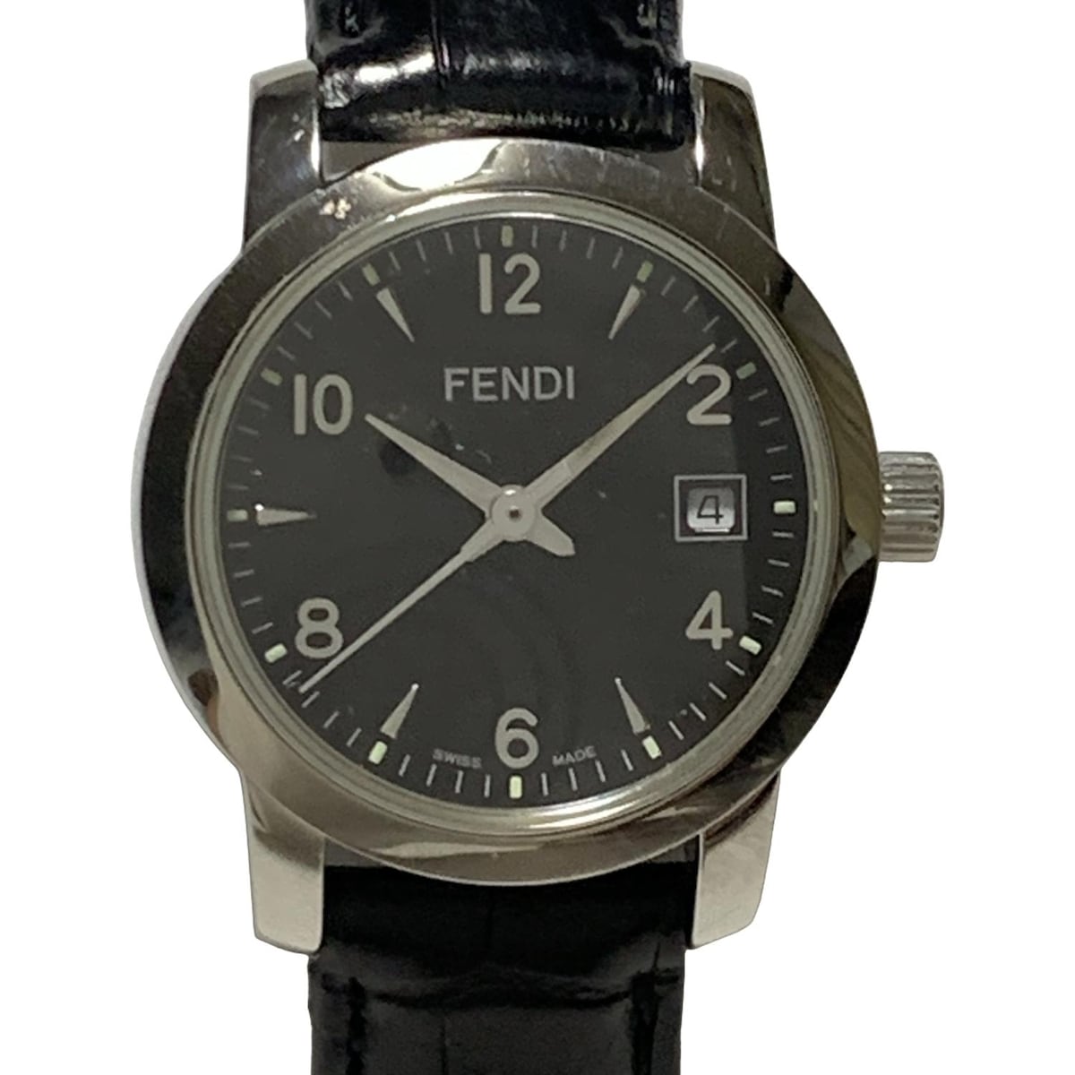 楽天市場】【中古】FENDI クアドロ メンズ 腕時計 クオーツ SS