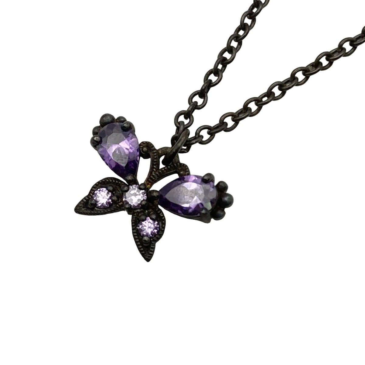 アナスイ バタフライ 蝶 2連ネックレス ピンク ブラック アナスイ バタフライ 蝶 2連ネックレス ピンク ブラック - メルカリ