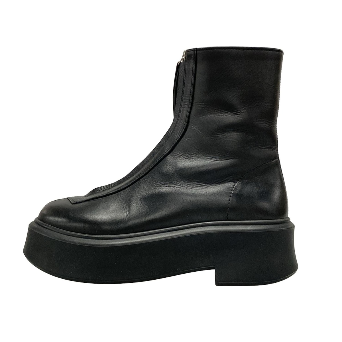 新品未使用！送料込み★The Row★アンクルブーツ THE ROW ザ ロウ アンクルブーツ ZIPPED BOOT 1 大きいサイズ