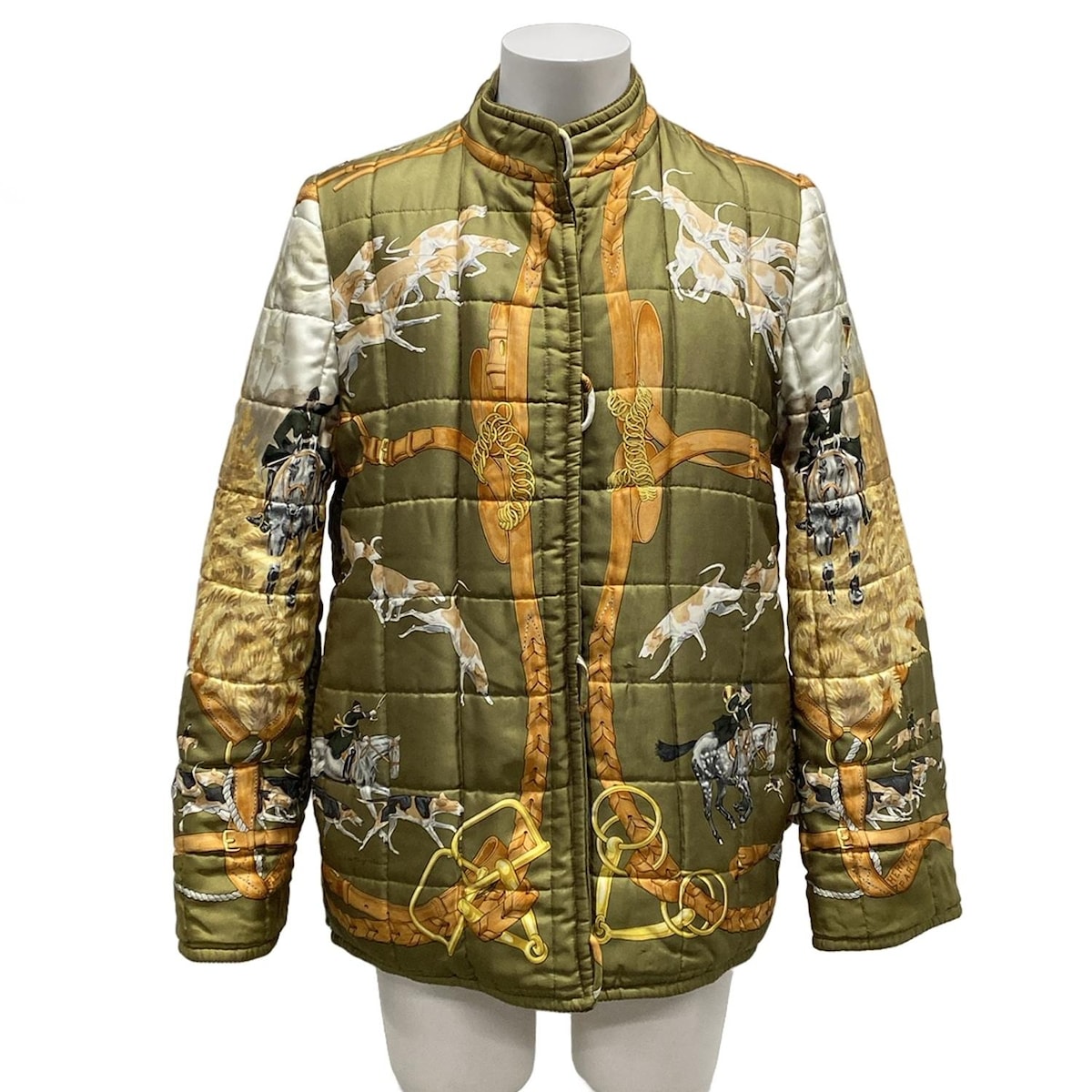 楽天市場】質屋 エルメス HERMES キルティング ジャケット