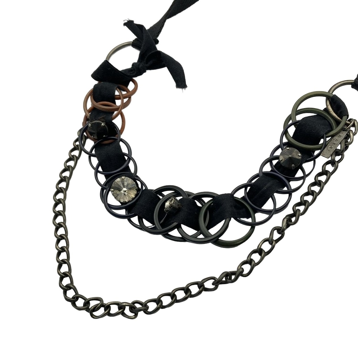 MARNI ネックレス キャットシェイプペンダント付きチェーンネックレス | Marni