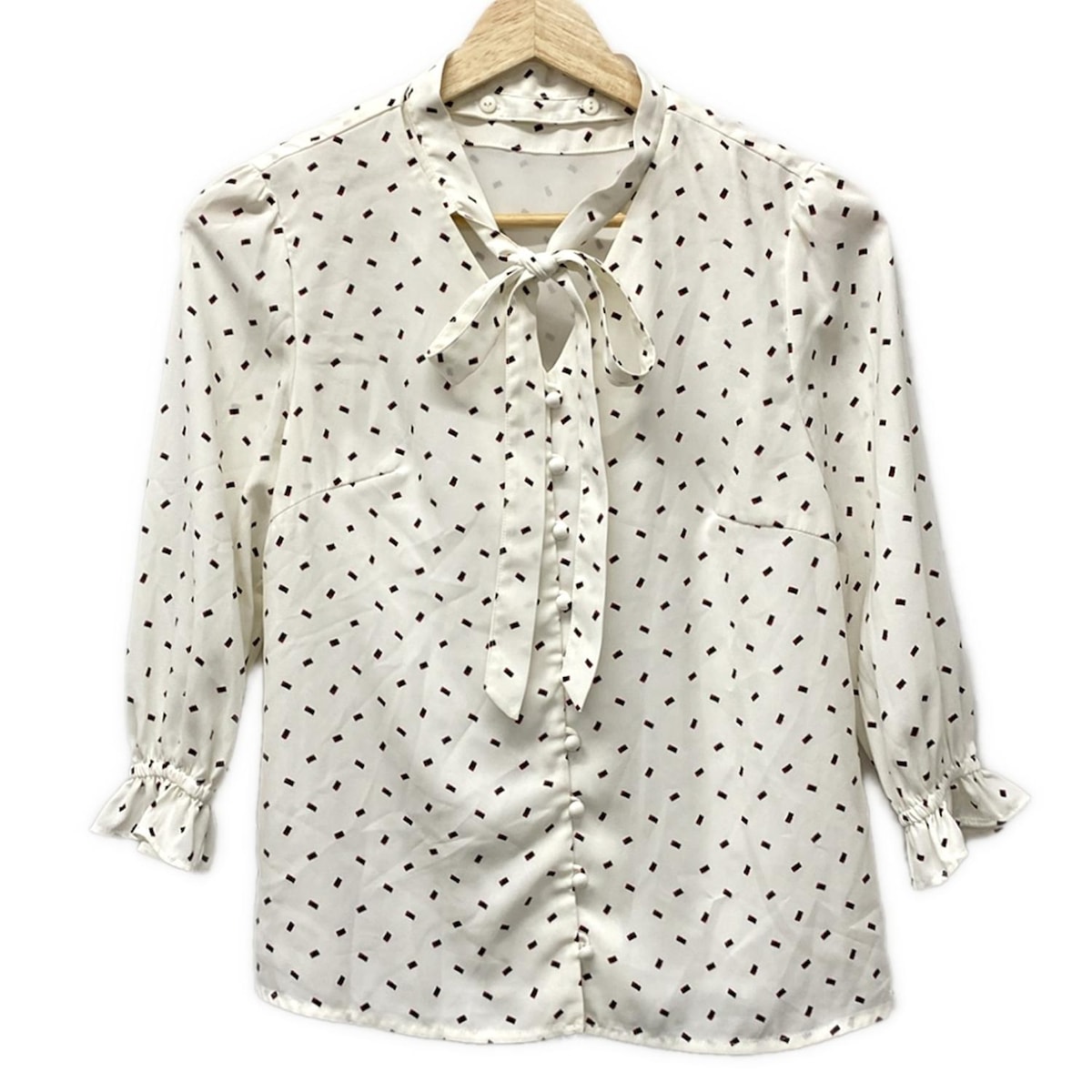 楽天市場】alice auaa / 楊柳ガーゼ七分袖ブラウス アリスアウアア