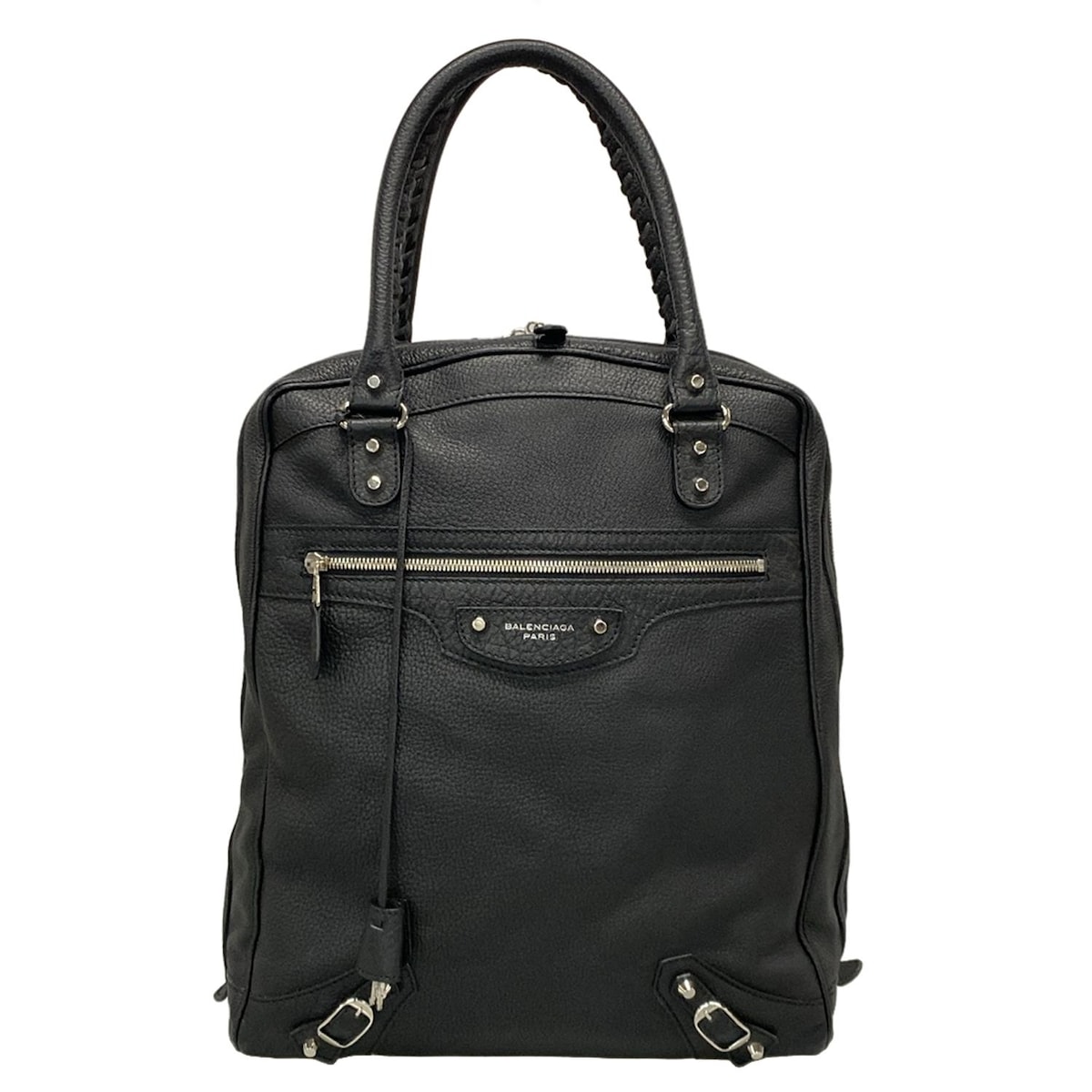 BALENCIAGA ハンドバッグ アイボリー/ブラック 楽天市場】バレンシアガ BALENCIAGA ハンドバッグ レザー