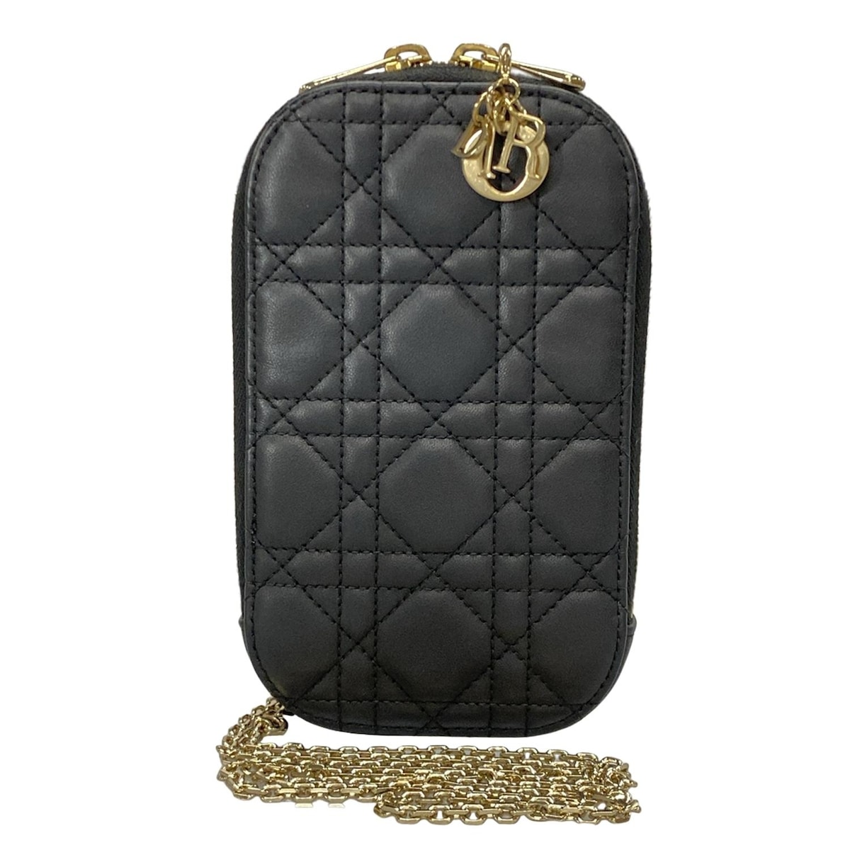 lou　　　　　　　【美品】Christian　Dior　フォンホルダー DIOR | Lady Dior Call'in Dior フォンホルダー カナージュ