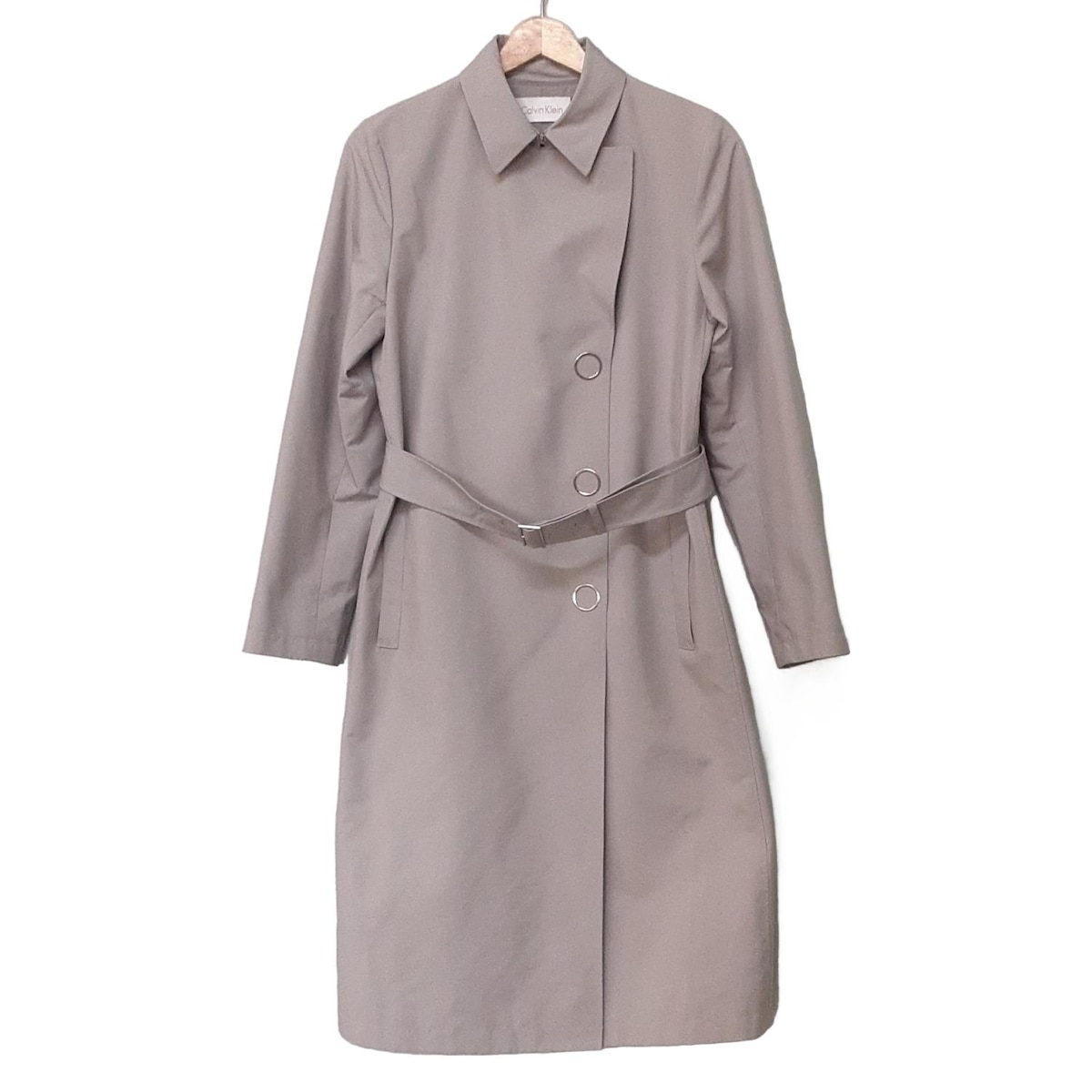 楽天市場】【美品】 CALVIN KLEIN カルバンクライン トレンチコート