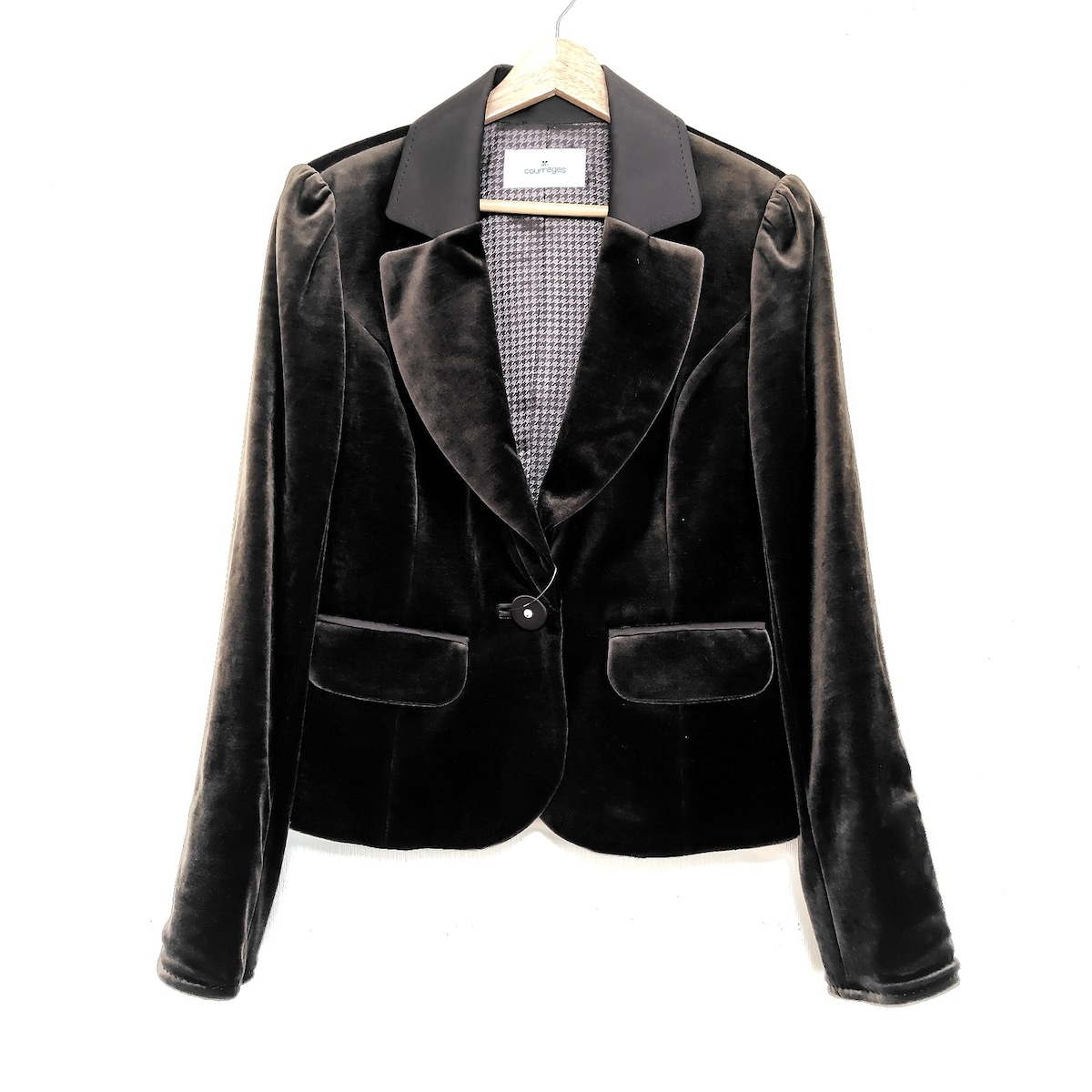 楽天市場】Courreges クレージュ シャイニービニール ジャケット