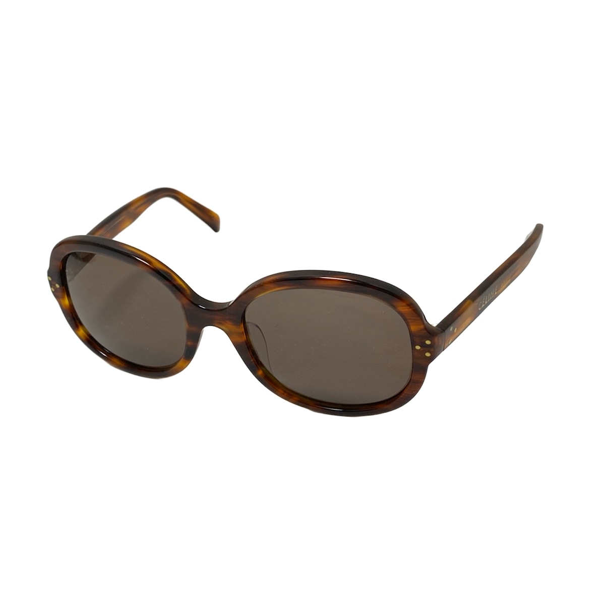 CELINE ブラック サングラス トリオンフ。 CELINE セリーヌ ロゴ サングラス トリオンフ ブラック (CELINE