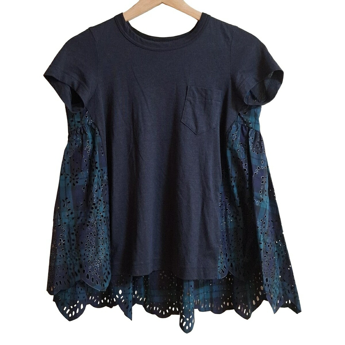 【完売品】sacai ポロシャツブラック　21-05482 楽天市場】【中古】sacai / サカイ21SS 21-05482 COTTON JERSEY POLO