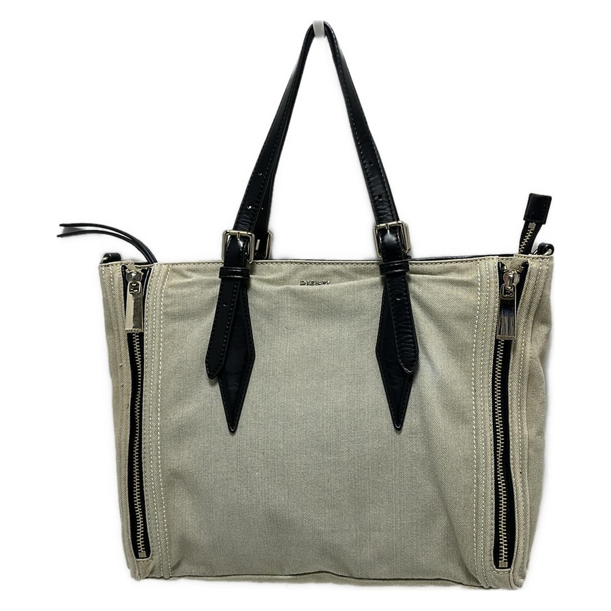 楽天市場】ディーゼル DIESEL ハンドバッグ トートバッグ スタッズ 赤