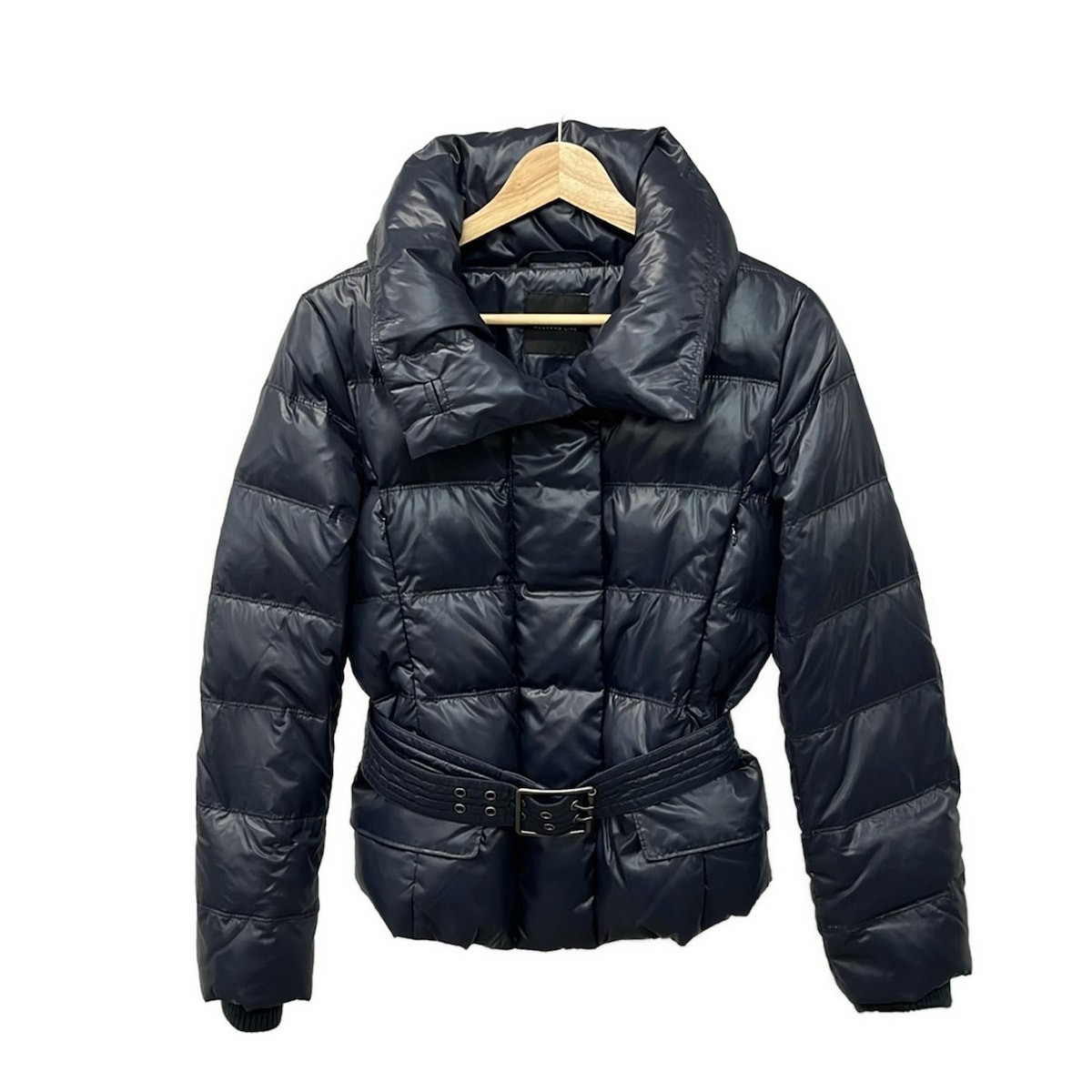 【中古】Max MaraWEEKEND(マックスマーラウィークエンド) ダウンジャケット 長袖/冬 ネイビー