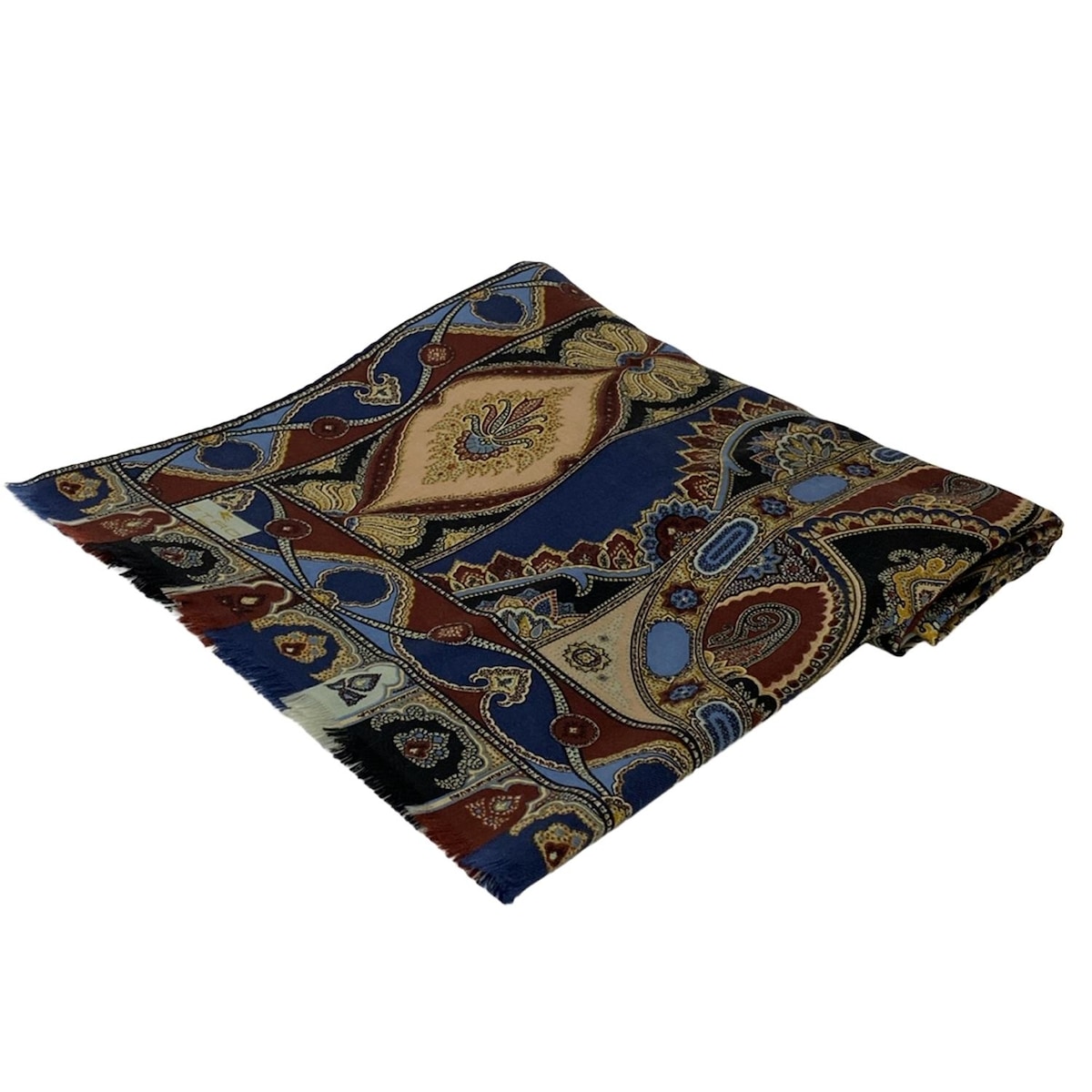 楽天市場】□新品□未使用□ ETRO エトロ ウール70％×シルク30