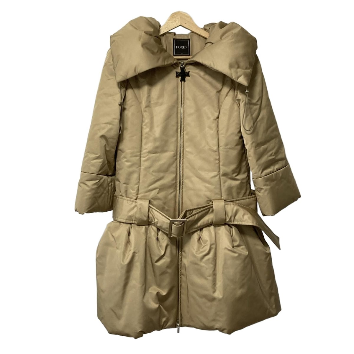 楽天市場】フォクシー FOXEY ニットコート マリオン コート ロゴ刺繍