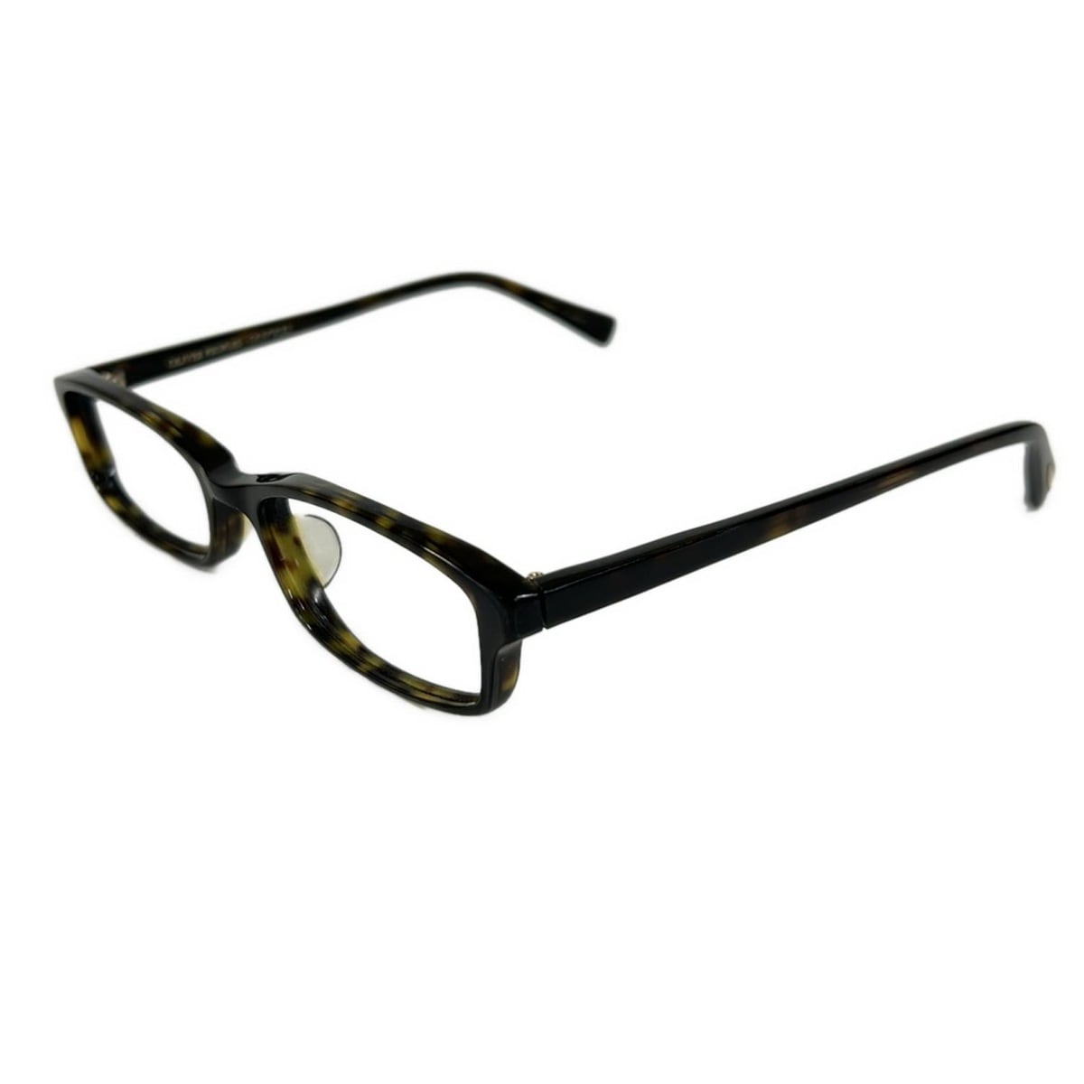 【中古】OLIVER PEOPLES(オリバーピープルズ) 眼鏡 水晶体なし 暗然たる赤銅色×カーキ×赤銅色
