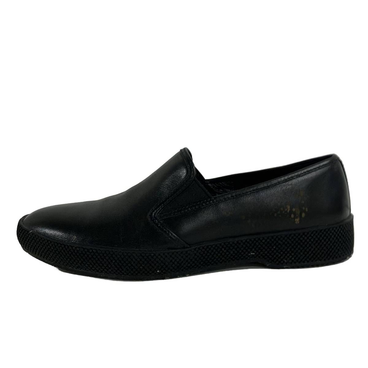 美品 プラダ PRADA ドライビングシューズ 赤 26cm スリッポン シボ革 12410171_1.jpg