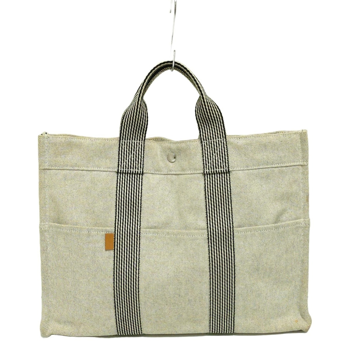 楽天市場】エルメス ニューフールトゥMM 白/黒 メンズ レディース