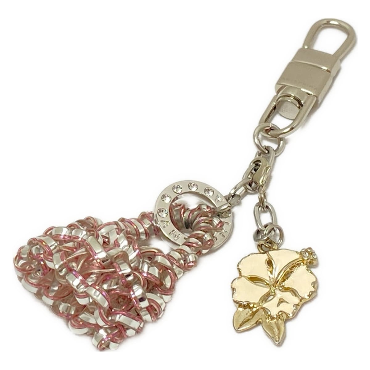 ANTEPRIMA 花モチーフ チャーム ANTEPRIMA アンテプリマ 花モチーフチャーム シルバー メリトロ