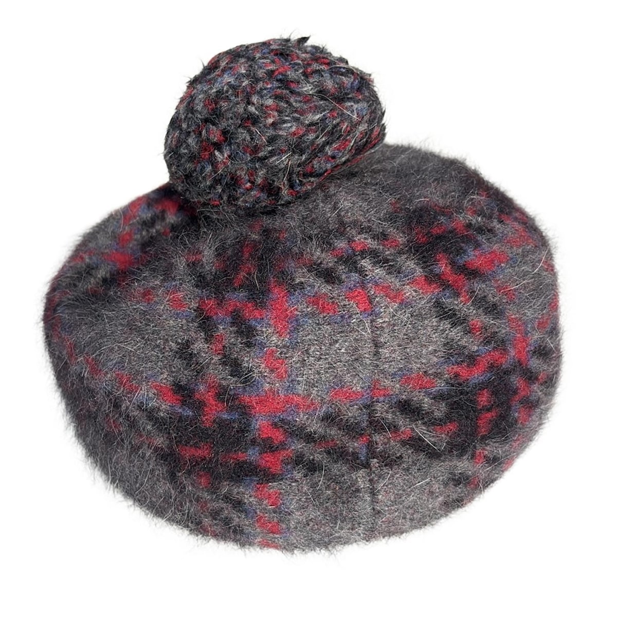 Vivienne Westwood サマーニット ベレー帽 オーブ SM Vivienne Westwood / オーブ刺繍ベレー帽 / ヴィヴィアン