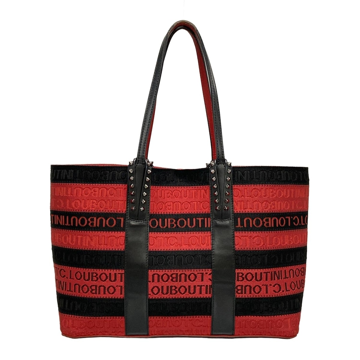 中古【希少】クリスチャンルブタン⭐︎cabata トートバッグ クリスチャンルブタン(Christian Louboutin)クリスチャンルブタン