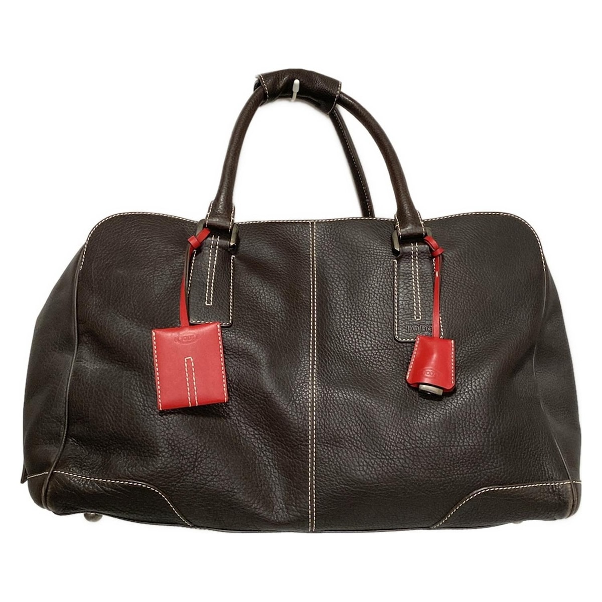 tod's トッズ  ボストンバッグ 中古・古着通販】TOD'S (トッズ) ミニボストンバッグ ブラウン