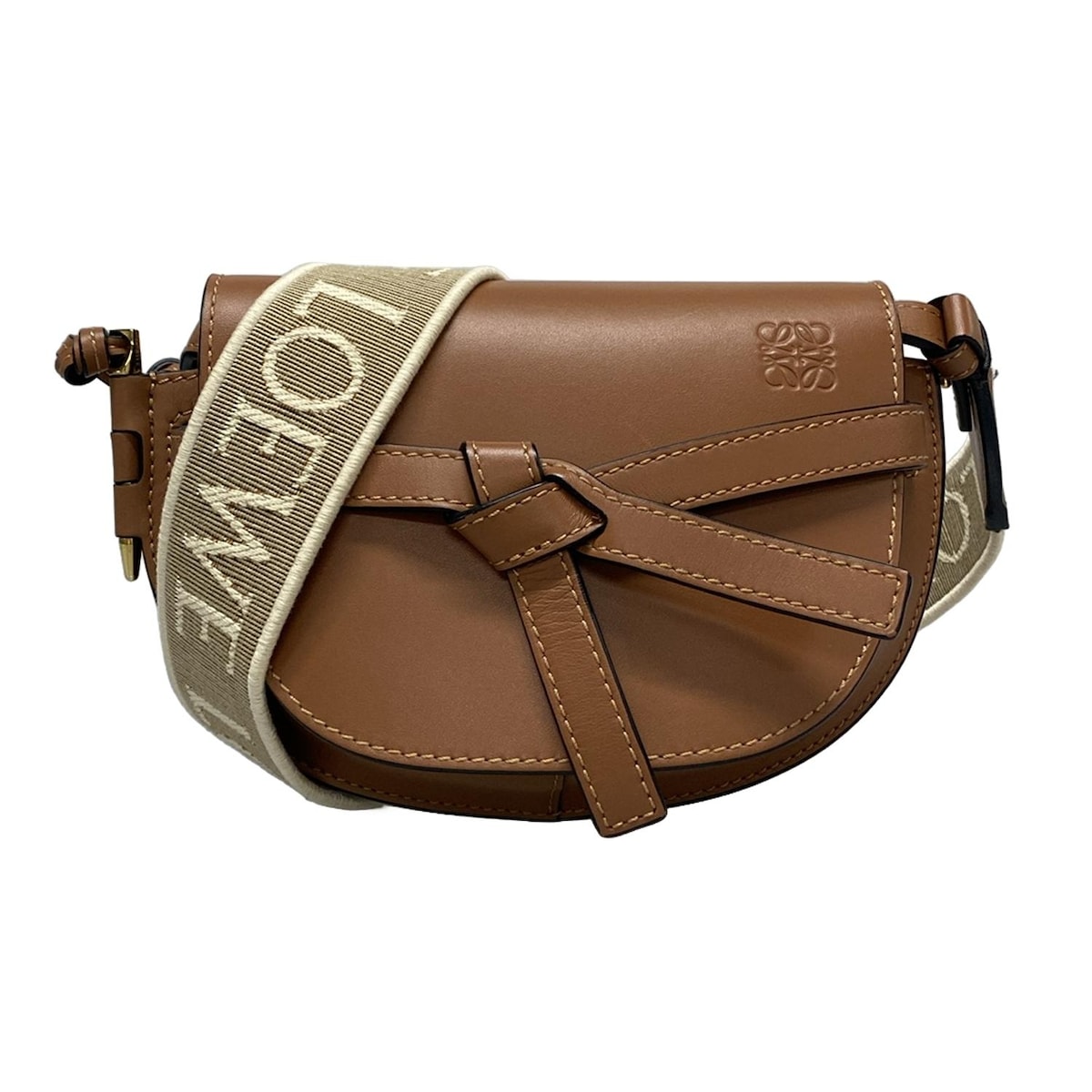 楽天市場】【中古】LOEWEゲートトップハンドル スモール ラフィア 2WAY