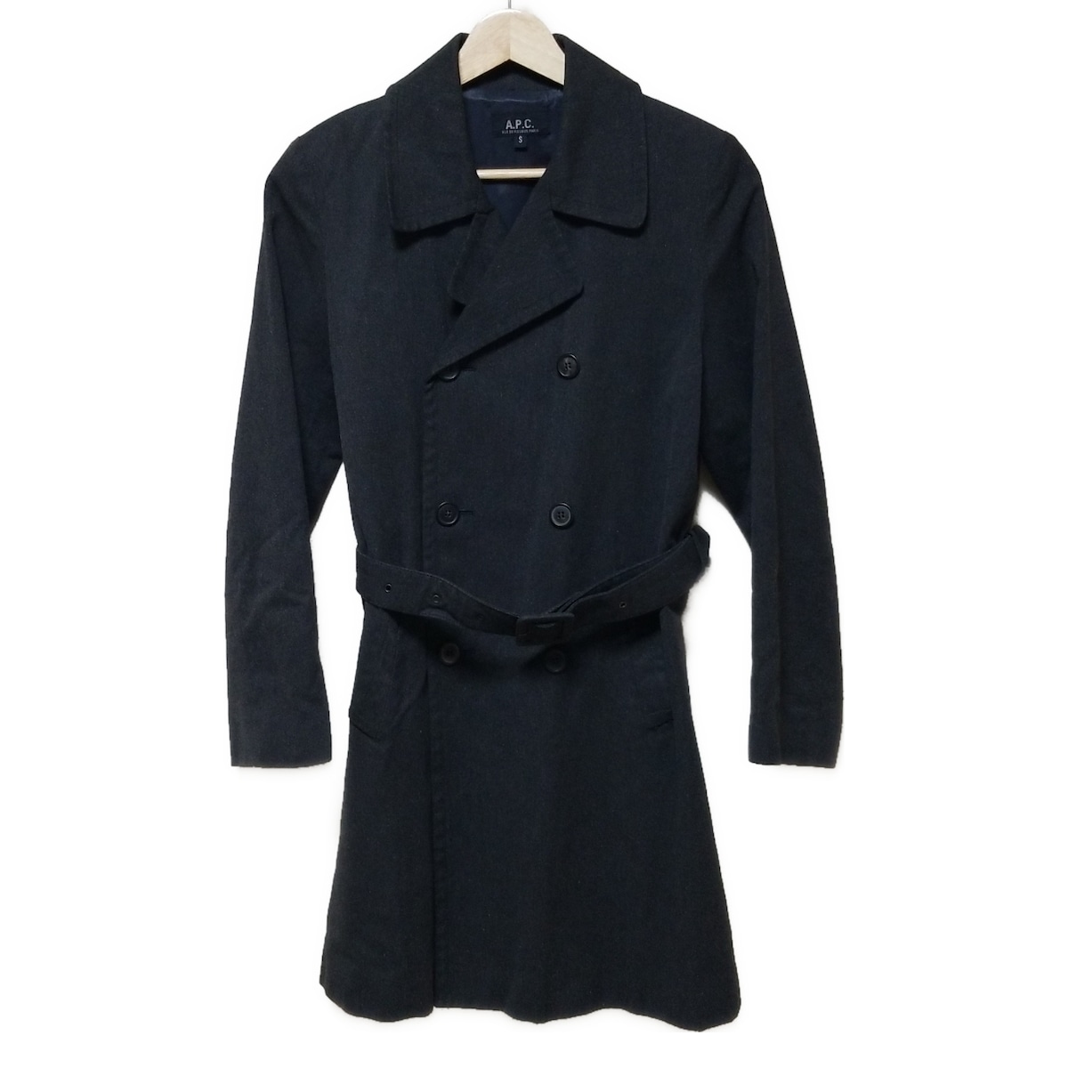 楽天市場】【中古】A.P.C. (アーペーセー) Pea Coat ピーコート BLACK
