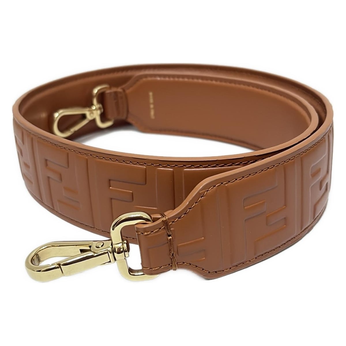 FENDI ストラップユーミニ　ハンド ズッカ柄 FF ゴールド金具 楽天市場】【中古】FENDIストラップ ユー ズッカ柄 ショルダー