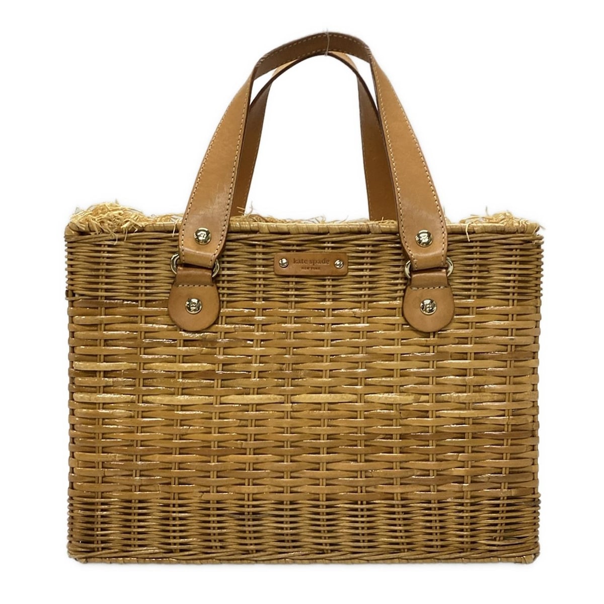 楽天市場】【中古】Kate Spade カエルカゴバッグ 2wayショルダーバッグ