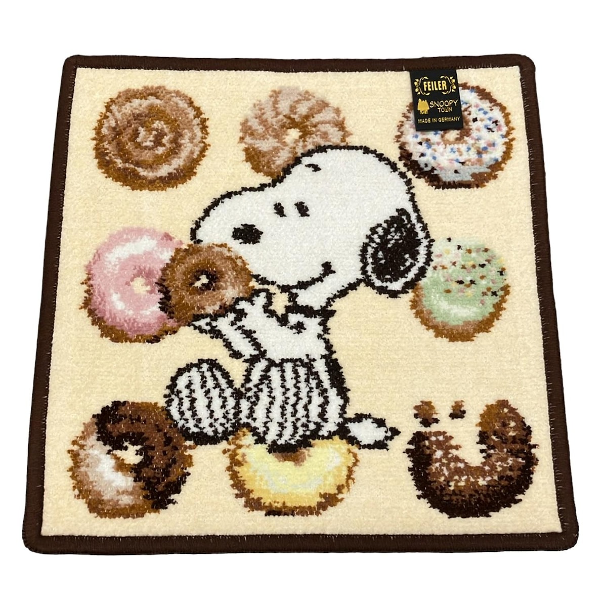 【 希少 新品未使用 】FEILER × SNOOPY コラボ タオル ハンカチ ☆新品☆ 即完売☆ 数量限定☆フェイラー スヌーピー タオル