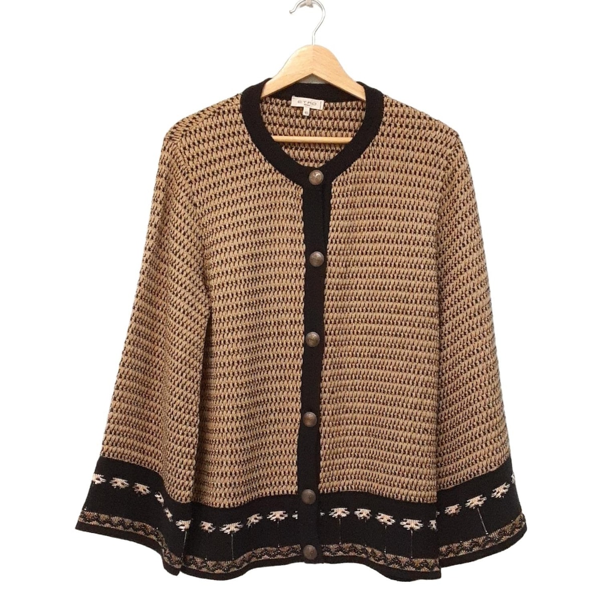 楽天市場】ETRO エトロ 総柄 長袖カーディガン&半袖ニット