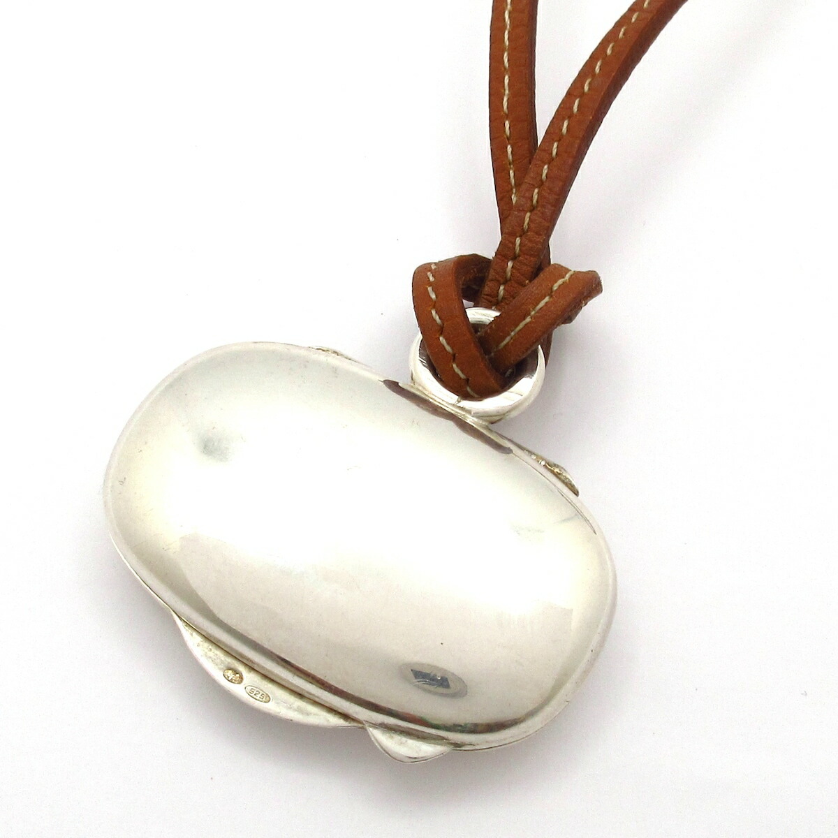 楽天市場】【中古】HERMES エルメス ピルケース ペンダントヘッド