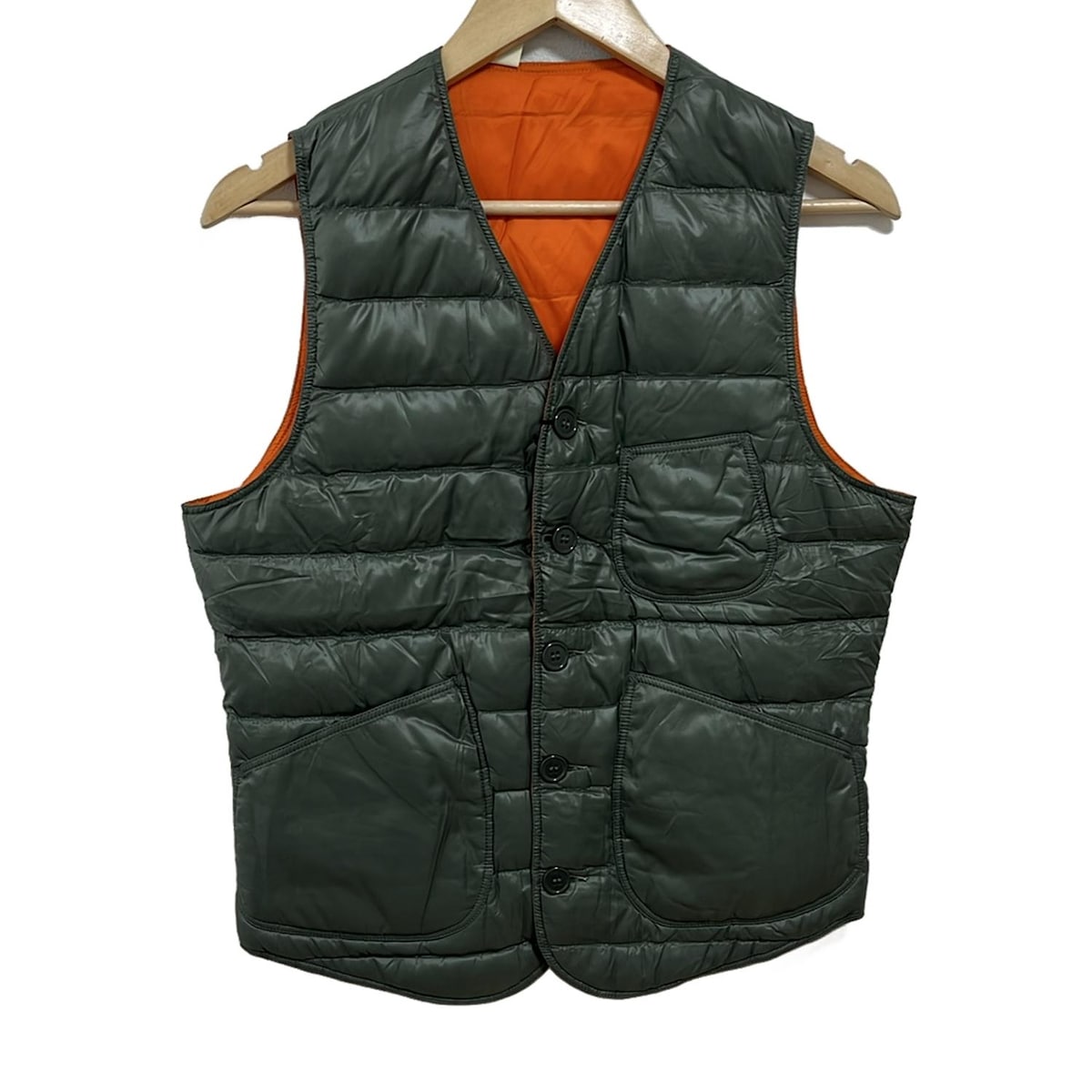 楽天市場】RRL ダブルアールエル ダウン ベスト サイズ:S 襟ムートン