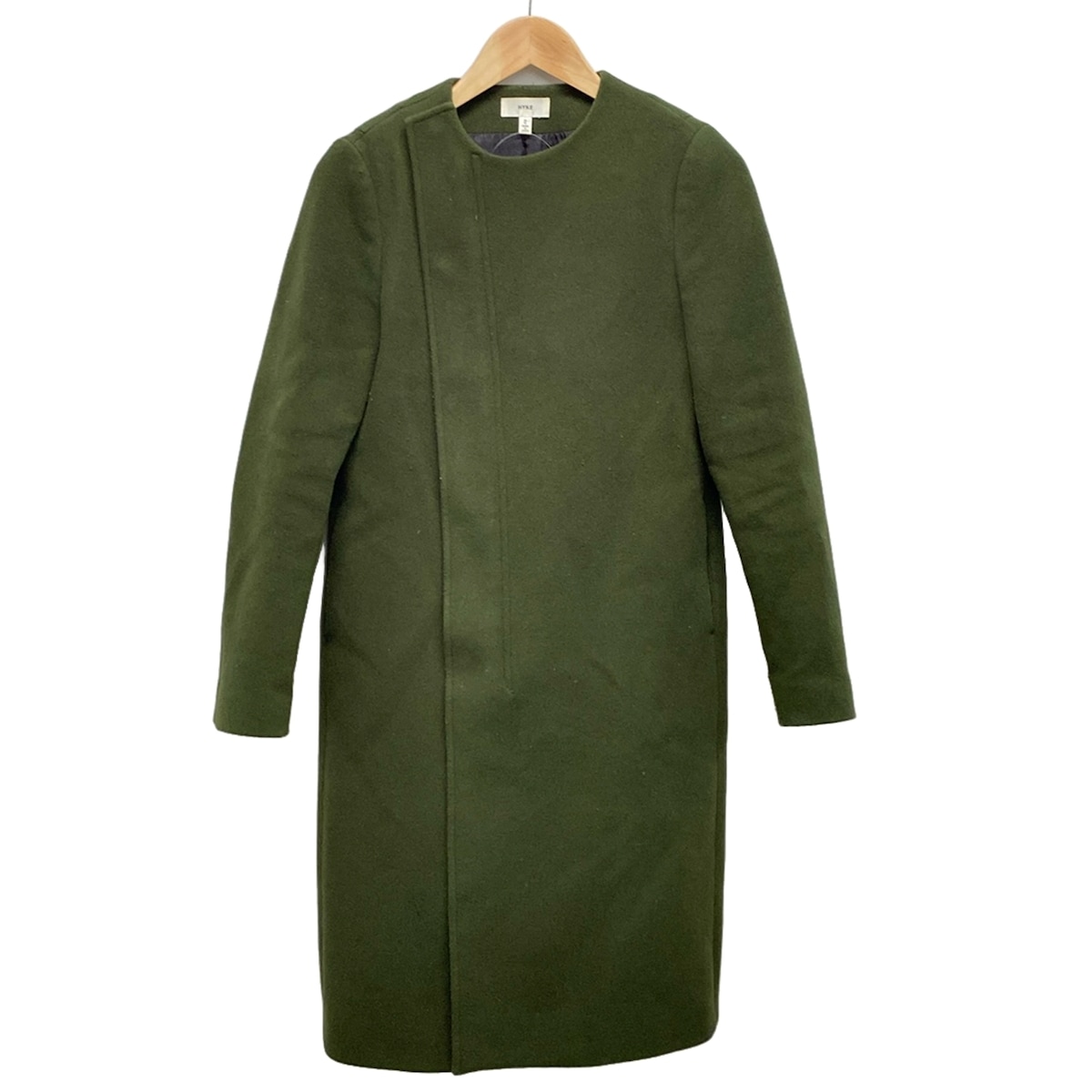 楽天市場】【中古】 HYKE (ハイク) NYLON BONDING COACH JACKET