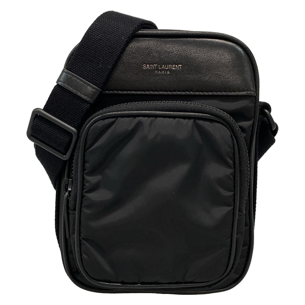 【新着】【中古】SAINT LAURENT PARIS(サンローランパリ) ショルダーバッグ 黒 レザー 45,369円