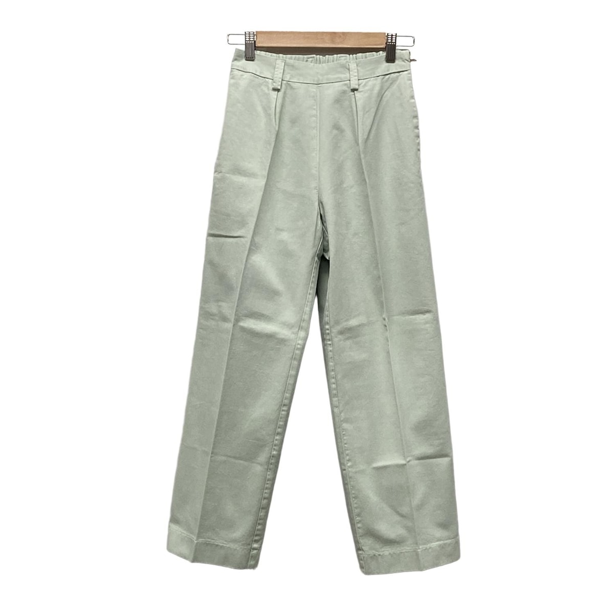 【中古】forte_forte(フォルテフォルテ) パンツ クロップド丈 ミントブルー