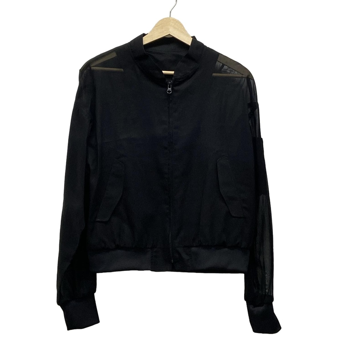 【新着】【中古】mila schon(ミラショーン) 上衣 ジップアップ/カクテルドレスルー 黒