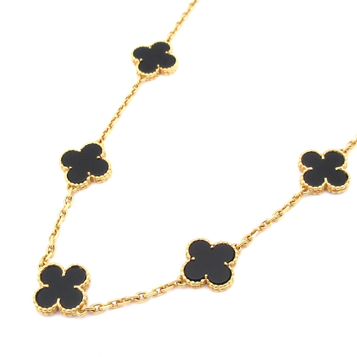 最終価格！ヴァンクリ ヴィンテージアルハンブラ ミモザネックレス 楽天市場】【中古特価】 VanCleef&Arpels ヴァンクリーフ&アーペル