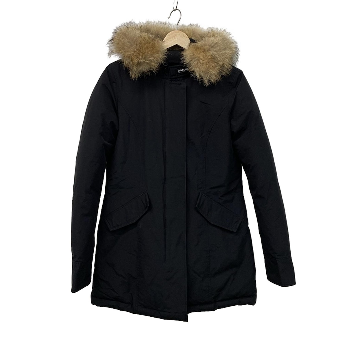 美品　ウールリッチ　ダウンコートジャケット　黒　XS ラビットファー 楽天市場】【中古】美品 ウールリッチ WOOLRICH 現行紺タグ 1502259