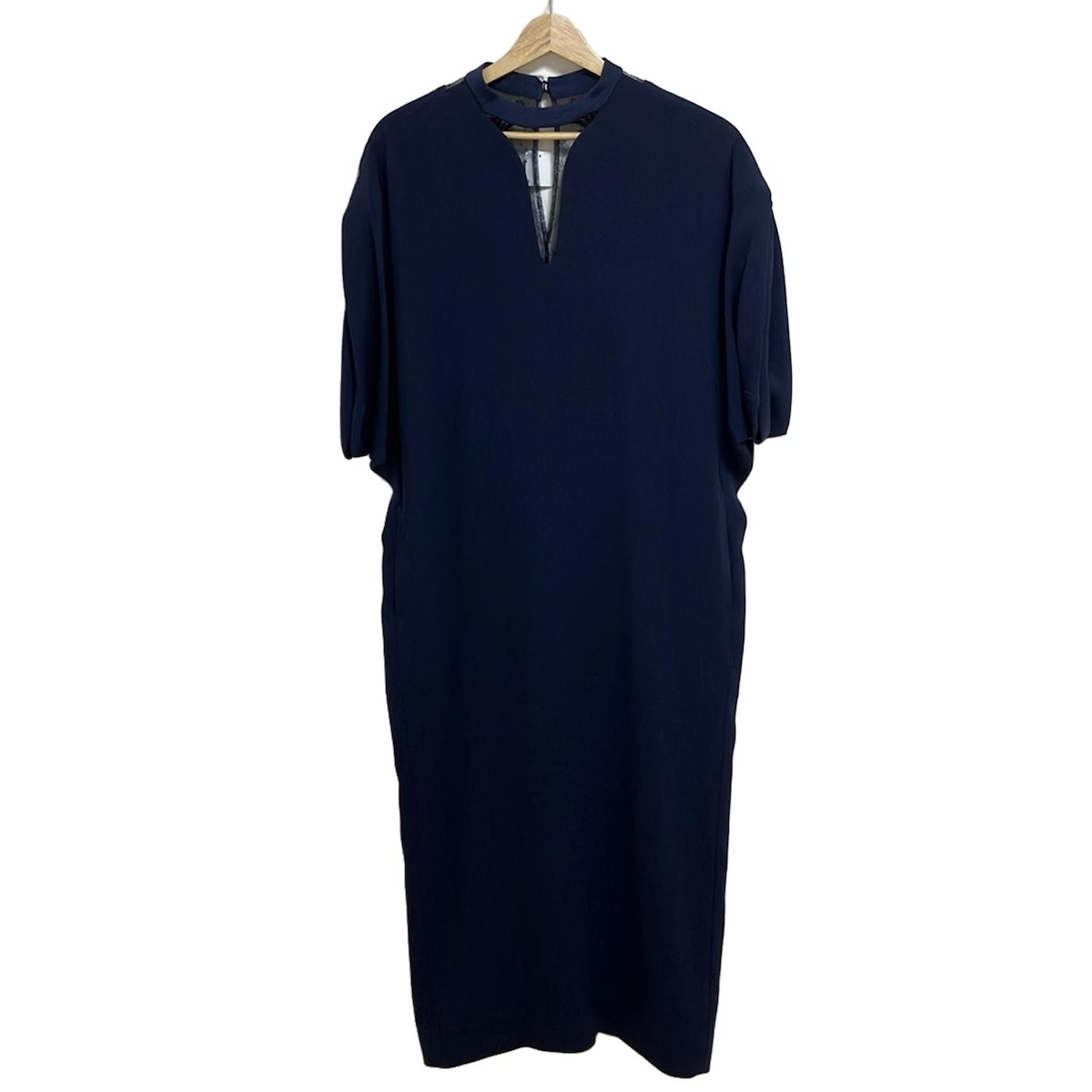 f*2様 【美品】マメクロゴウチ　シャツワンピース hugall_8701115457