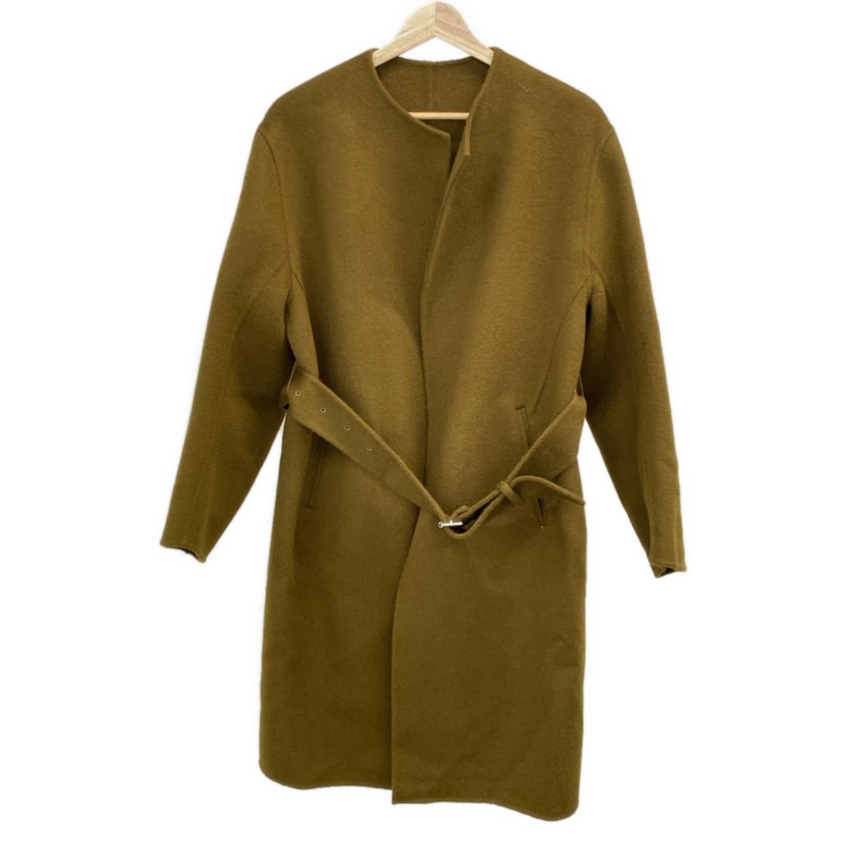 楽天市場】CINOH 【チノ】 BOA COCOON COAT BROWN (23WCO007) ボア