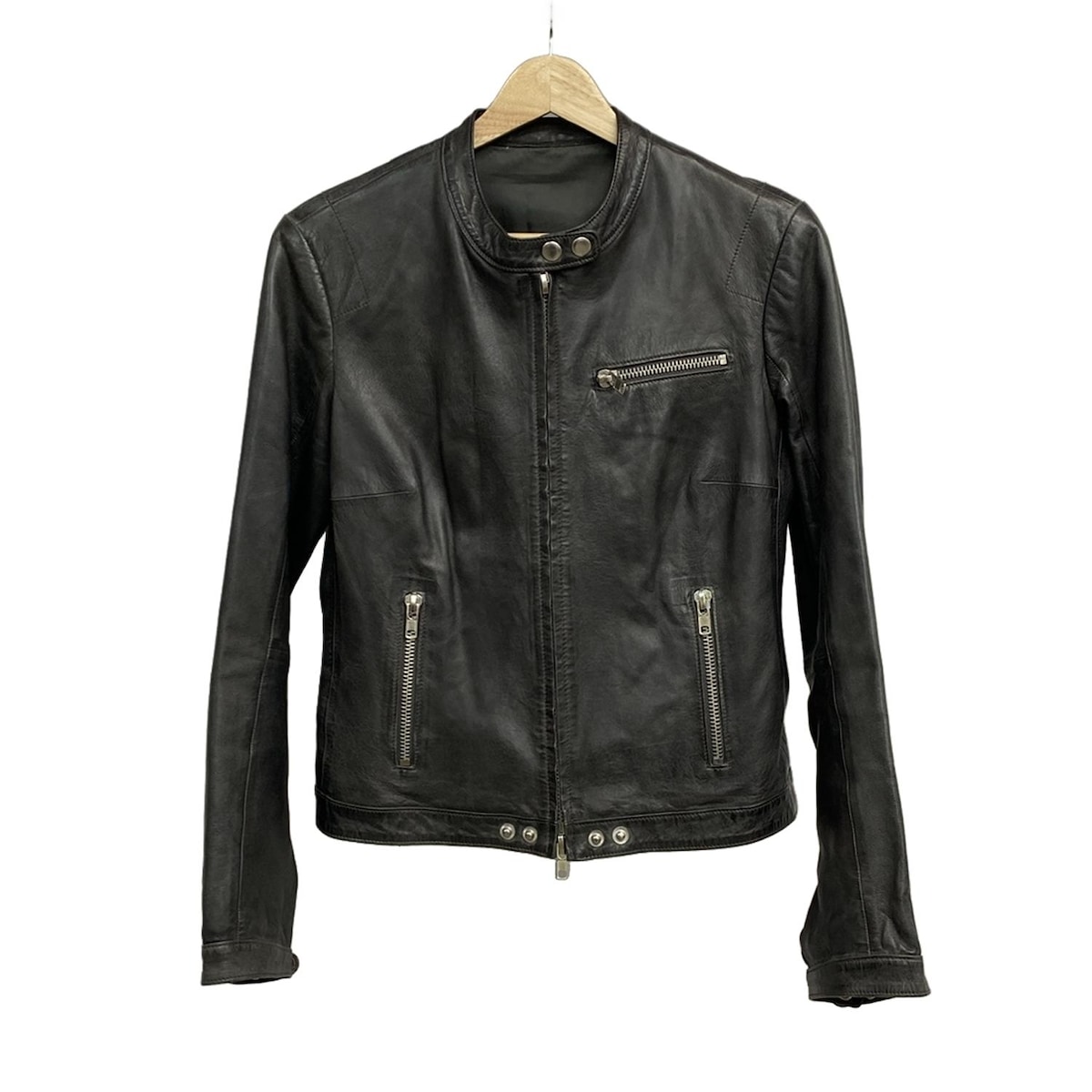 楽天市場】【SQUADRON】スコードロンスタンドカラー シングル レザー