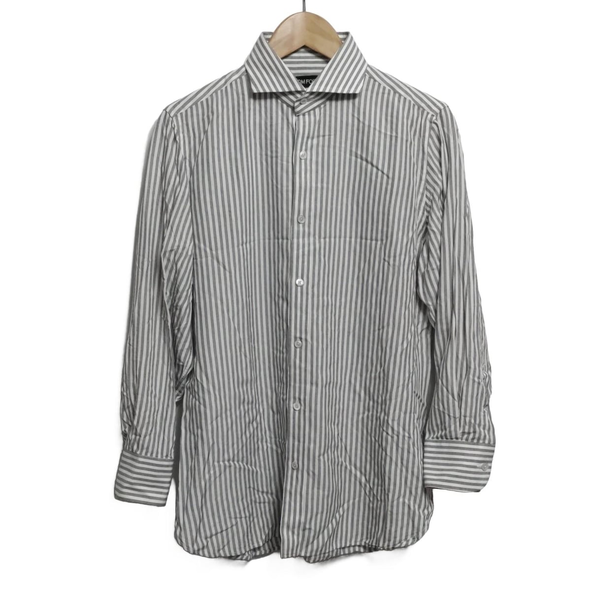 楽天市場】トムフォード TOM FORD ドレスシャツ ワイドカラー 長袖