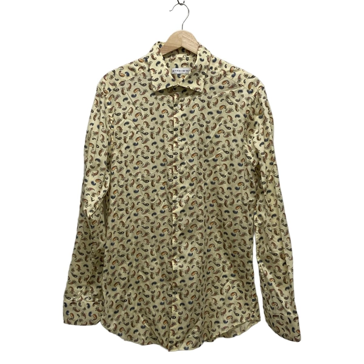 楽天市場】ランクA エトロ【ETRO】ペイズリー柄 コットンシャツ 総