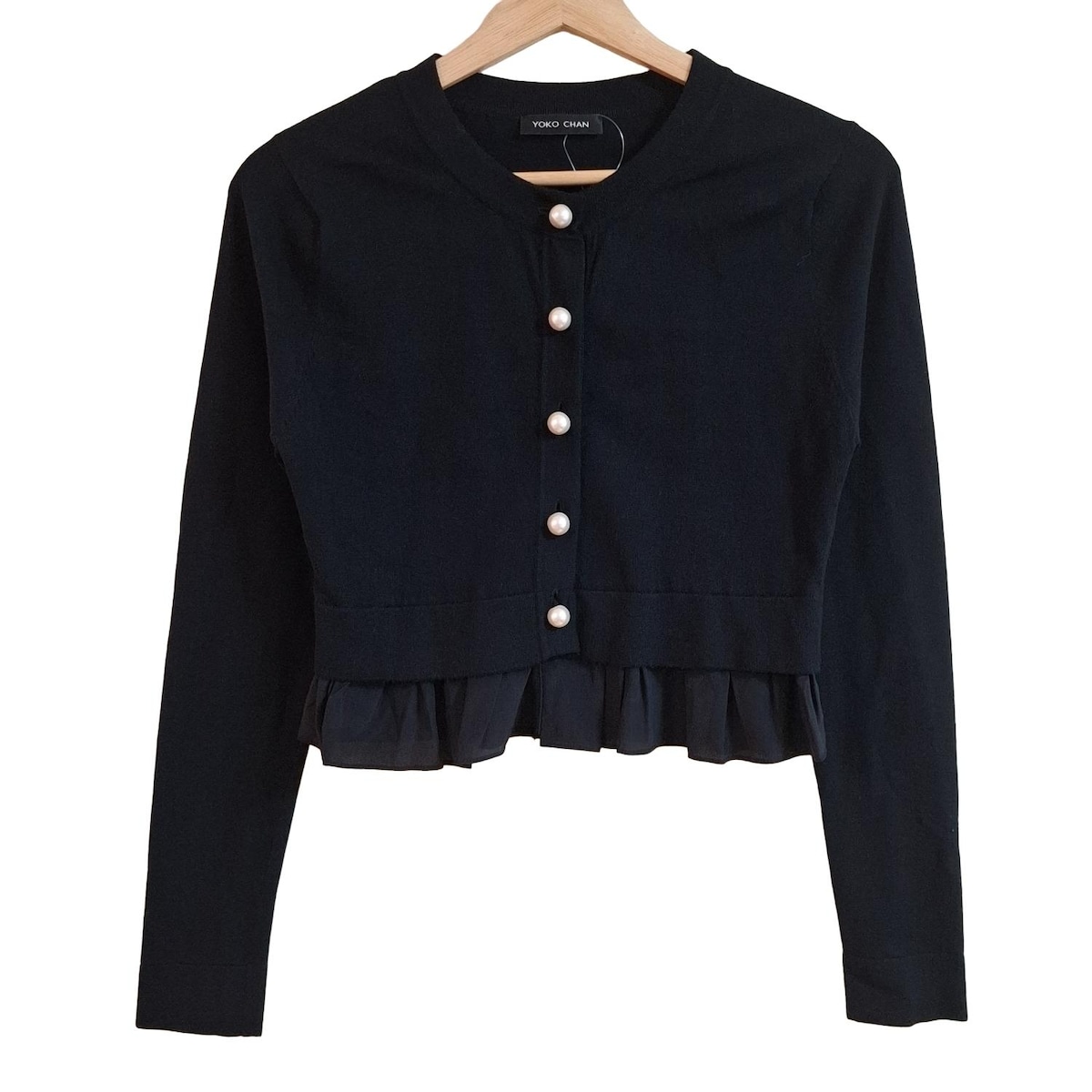 楽天市場】YOKO CHAN フレアスリーブパールジャケット