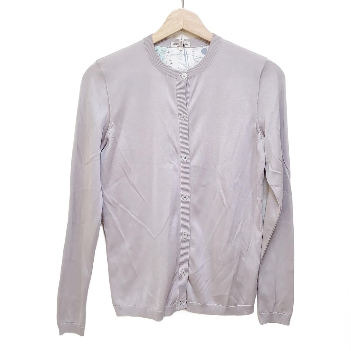 hermes エルメス　カーディガン　シルク　カレ 楽天市場】【アパレル】HERMES エルメス カーディガン シルク100