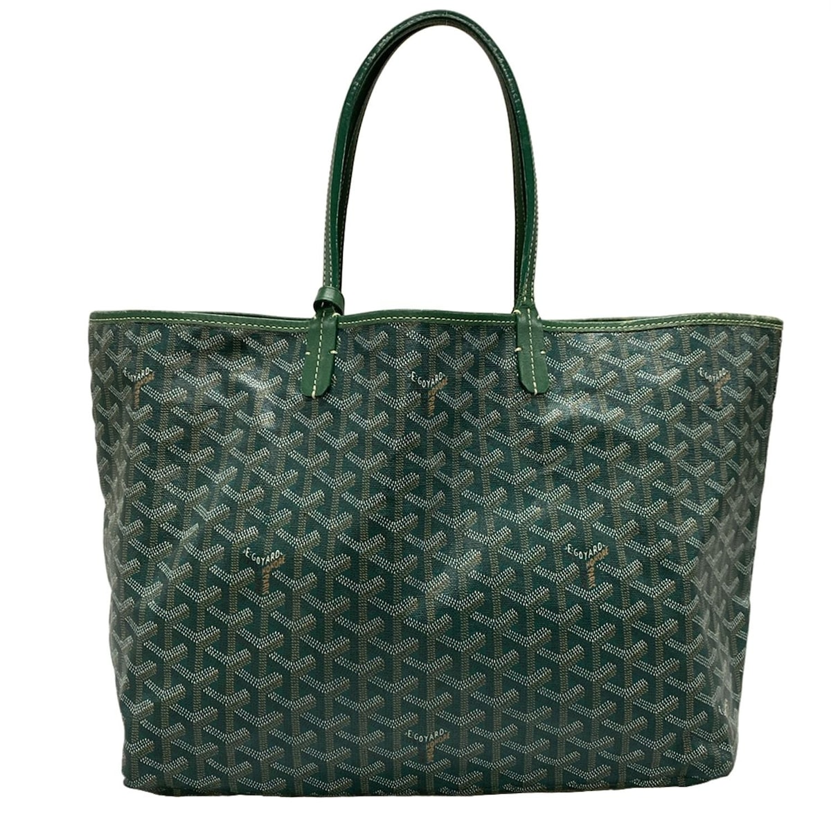 楽天市場】GOYARD ゴヤール サンルイPM トートバッグ PVC xレザー